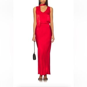 Revolve Midi Bias Cut skirt